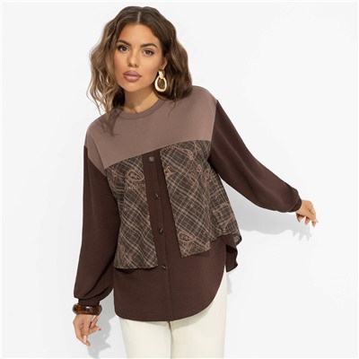 Свитшот для свиданий, Стиль по-взрослому (браун)