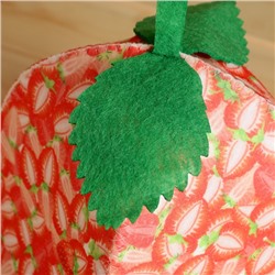 Шапка для бани и сауны женская «Ягодка», войлок