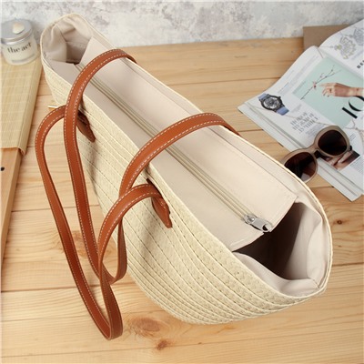 Сумка плетеная 45x29x23x14 / DW-01 /уп 100/