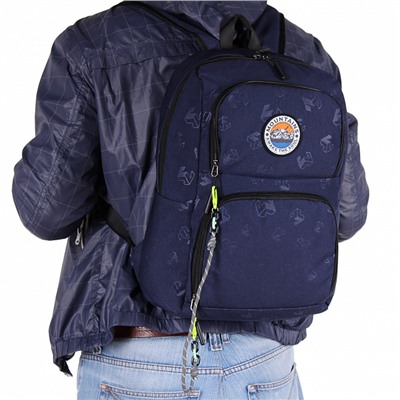 Рюкзак 494P d.blue  Sikale