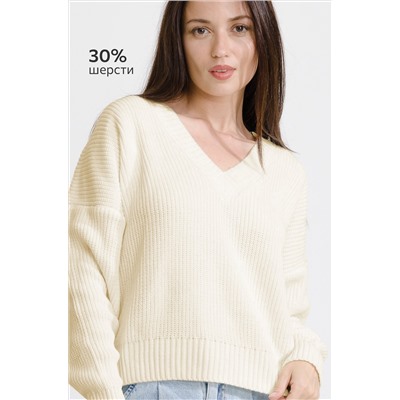 Женский вязаный джемпер Happyfox