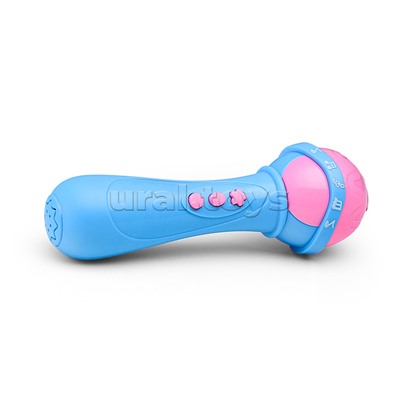 Микрофон с кнопками пианино на листе