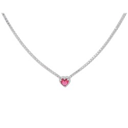 Колье, синт.рубин, MP-1