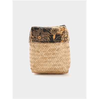 Корзинка плетёная «Масарта», 16×16×18 см