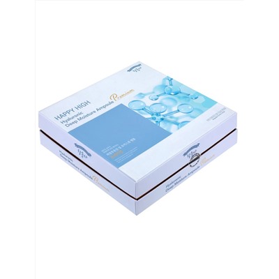 HAPPY HIGH Набор сывороток для лица с гиалуроновой кислотой / Hyaluronic Deep Moisture Ampoule Premium, 15 мл x 10 27943