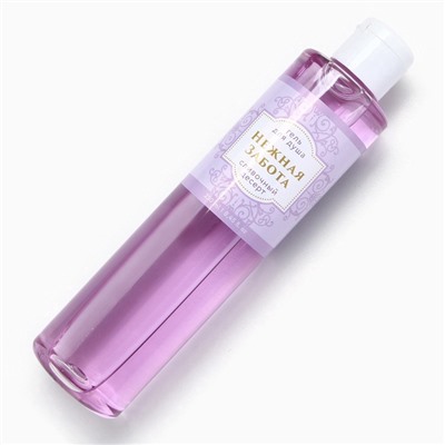 Гель для душа женский «Нежная забота», 250 мл, аромат сливочного десерта, Чистое счастье