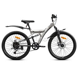 Велосипед 24" Rocket Azkar Pro, цвет серый, размер 15"