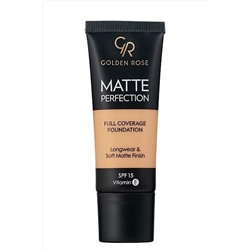 Крем тональный для лица GR Matte Perfection Full Coverage Foundation - 206 Теплый КОСМЕТИКА ИЗ ТУРЦИИ, 1097197