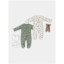 КОМБИНЕЗОН НАТЕЛЬНЫЙ ДЕТСКИЙ (2ШТ.) 14005-2