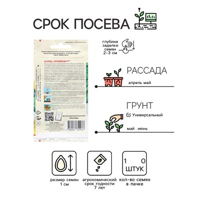 Семена Огурец "Луховицы", F1