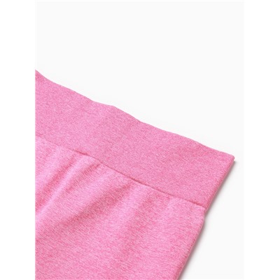 Легинсы спортивные женские MINAKU: SPORTLY, розовые, размер 42-44
