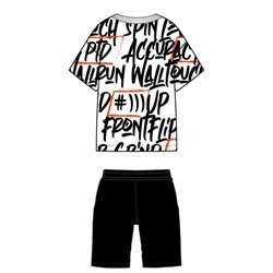 Комплект трикотажный для мальчиков: фуфайка (футболка), шорты