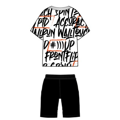 Комплект трикотажный для мальчиков: фуфайка (футболка), шорты