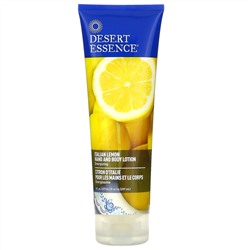 Desert Essence, Лосьон для рук и тела, Итальянский лимон, 8 жидких унций (237 мл)