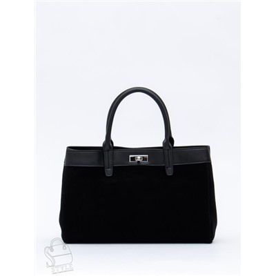 Сумка женская кожаная 999010NN black Natale Navetta