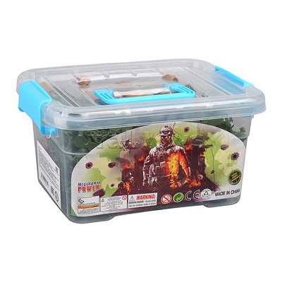 Набор солдат "Герой" в чемодане