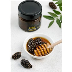 Мед с сосновой шишкой / Cedar Immuno / 100 г / Сибирский кедр