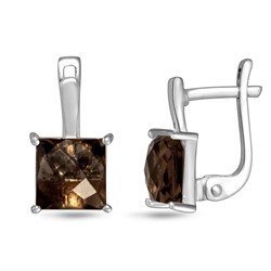 Серьги, раухтопаз, Авантаж