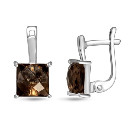 Серьги, раухтопаз, Авантаж