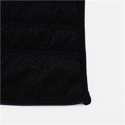 Перчатки женские, безразмерные, с утеплителем, цвет чёрный