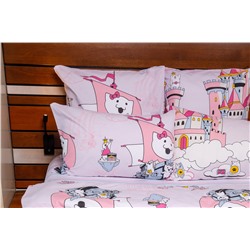 КПБ Кошечки-Принцессы поплин 1,5 сп.