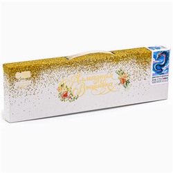 Алмазная вышивка с частичным заполнением на холсте «Девочка и дракон», 30×40 см