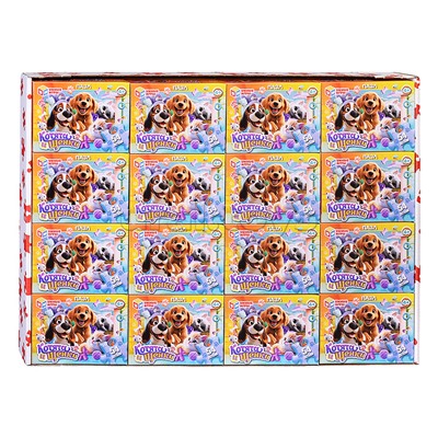 Пазлы 54 "Котяты и щенки"