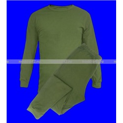 1 комплект - Термобелье мужское с начесом Узбекистан цвет ХАКИ