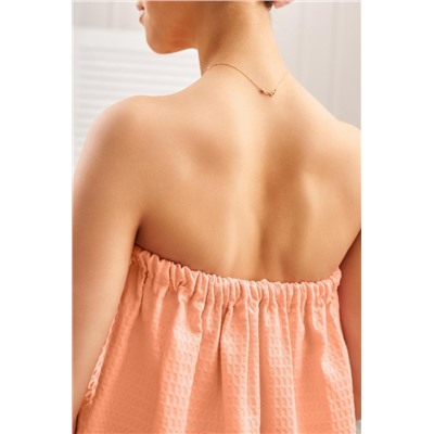 Набор для сауны и бани женский (Розовый)