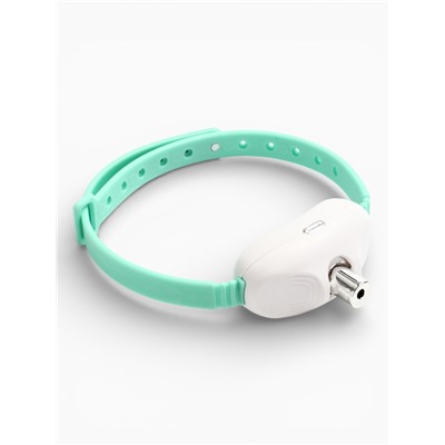 Ошейник-лазер для кошек, USB, зелёный