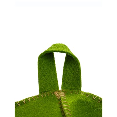 Шапка для бани и сауны «Образец мужчины», полушерсть, зелёная