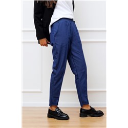 Брюки джинсовые с карманами 344