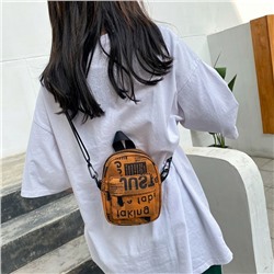 8815-2 сер Сумка мужская (13х7х6)