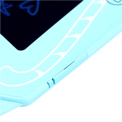 Планшет для рисования и заметок Luazon "кот", 8.5", цветной дисплей, синий