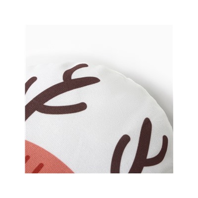 Подушка декоративная новогодняя «Этель. Christmas deer» 28×37 см