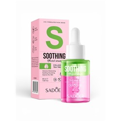 Увлажняющая сыворотка для лица Sadoer с коллагеном, экстракт чайного дерева, 30 мл