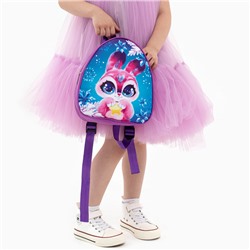 Рюкзак детский новогодний «Кролик с звездой», 23×20.5 см