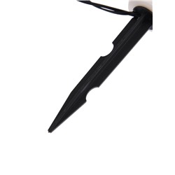 Садовый светильник «Грибы», уличный, на солнечной батарее, 21 см, 3 LED, свечение тёплое белое