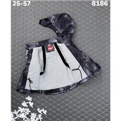 Куртка 8186 серый