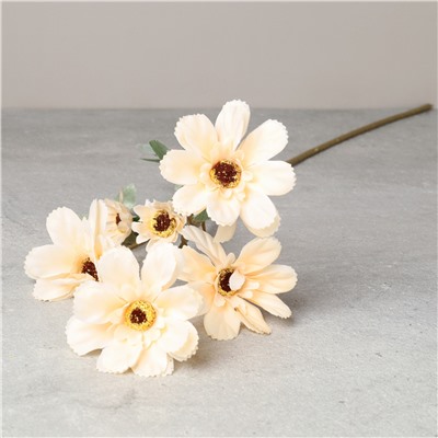 Цветок искусственный Ромашка 60 см / W01003-16 /уп 600/