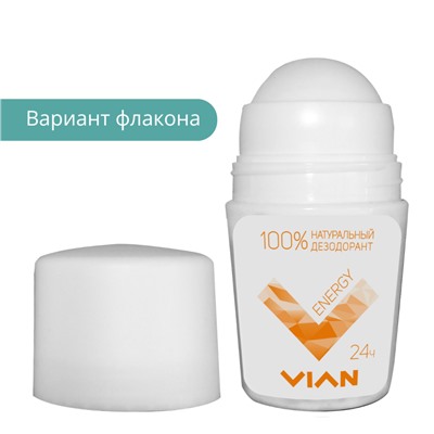 Дезодорант натуральный концентрированный VIAN "ENERGY", 50 мл