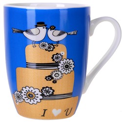 26525 Набор кружек 350мл 7пр на мет/подст. LR (х6)