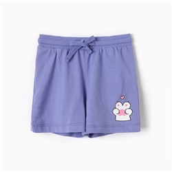Шорты для девочки, цвет лавандовый, рост 80 см