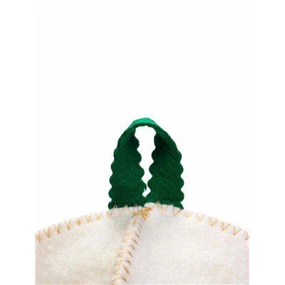 Шапка для бани и сауны, с нашивкой «С лёгким паром», шерсть овечья 50%, «Добропаровъ»