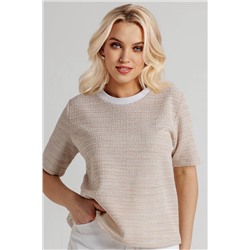 Блузка женская  4520/01/Пудровый