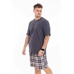 Пижама футболка и шорты М125118Псб