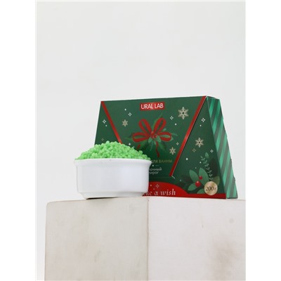 Жемчуг для ванны Make a wish, аромат яблочный пирог, 200 г, URAL LAB