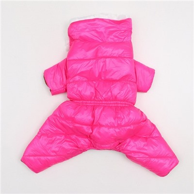 Комбинезон «Астронавт», размер 10, ДС 25 см, ОГ 34 см, ОШ 24 см, розовый