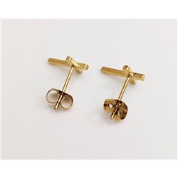 Серьги из стали