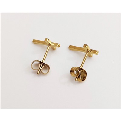 Серьги из стали